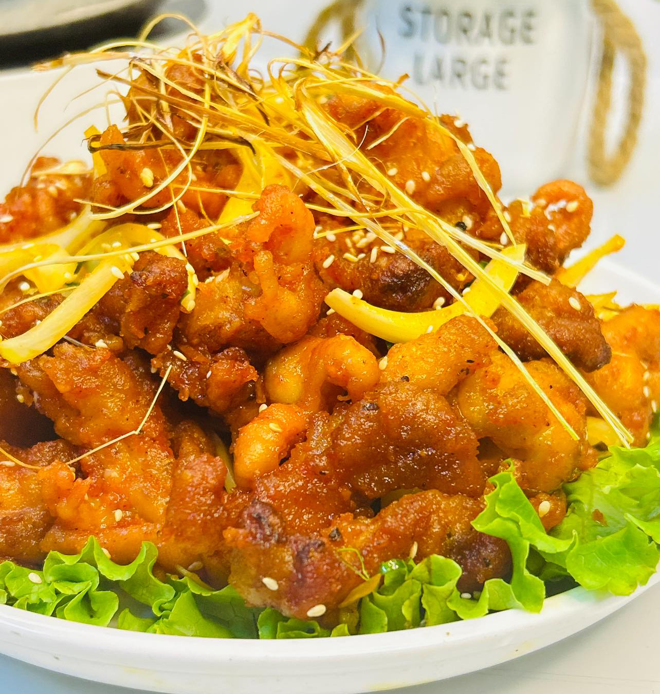 Gà sốt cam thơm ngon